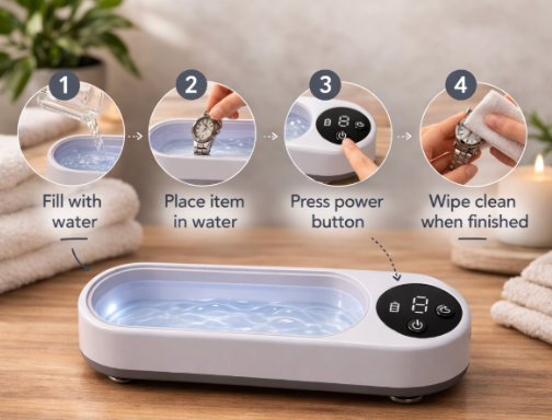 Ultrasonic Jewelry Cleaner